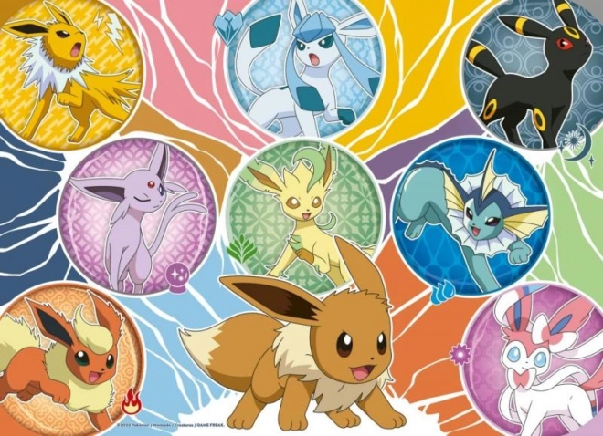 Pokémon puslespil 4x100 stykker