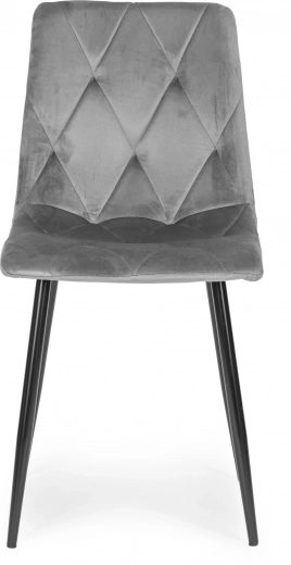 Luksuriøs fløjl med dekorative quiltede syninger