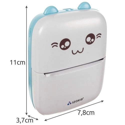 Mini fotoprinter - bærbar Izoxis 22272