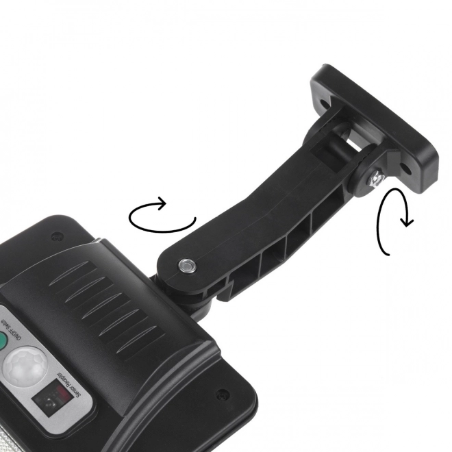 Solcelledrevet gadelys LED med sensor og fjernbetjening MCE446
