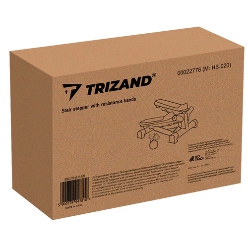 HQ Trizand skrå stepper med kabler 22776
