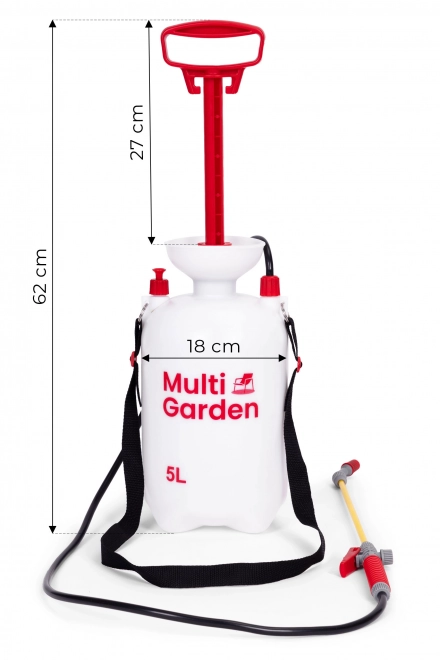 Håndholdt tryksprøjte til have MultiGarden 5L