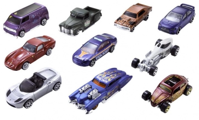 Hot Wheels samlersæt 10 biler