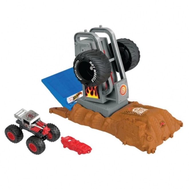 Hot Wheels Monster trucks arena - racerløb udfordring legesæt HNB87 – HW Tiger Shark