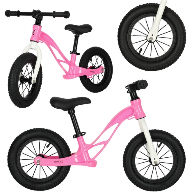 Rosa balancecykel Trike Fix Active