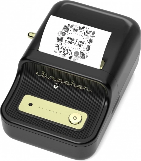 Bærbar termisk etiketprinter NIIMBOT B21S sort