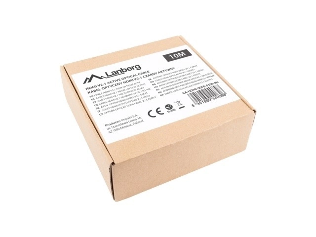 HDMI kabel M/M v2. 10M 8k optisk AOC