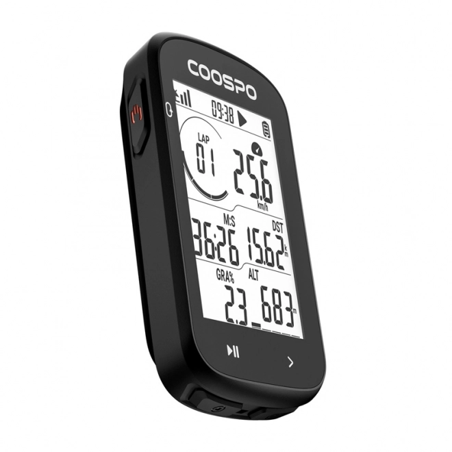 Cykelcomputer Coospo med GPS og ydeevne til cyklister