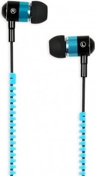 In-ear-hovedtelefoner med lynlåskabel og mikrofon IBOX