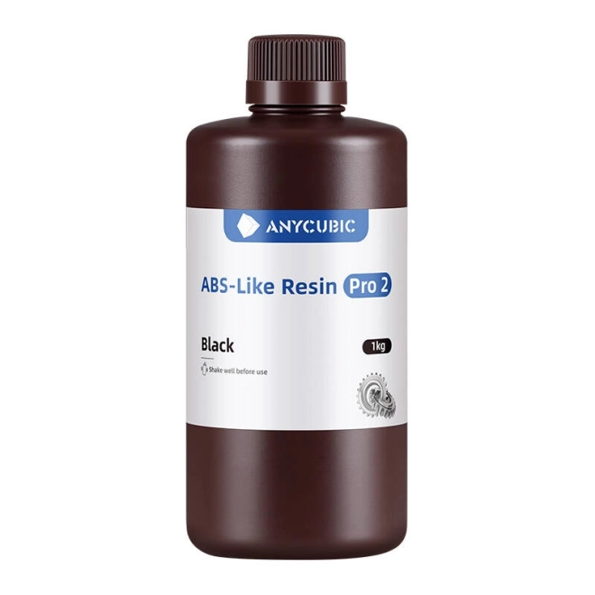 Anycubic resin pro 2 med ABS-egenskaber - sort