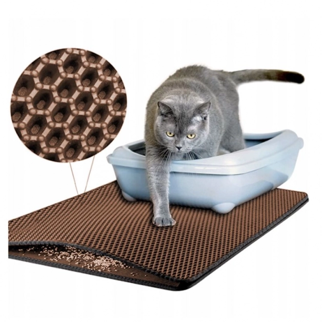 Katte måtte til skraldespanden - brun