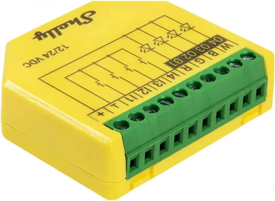 LED-controller for Shelly Plus RGBW PM