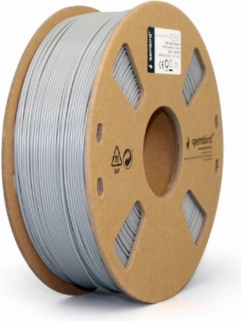 Filament pro 3D-print ABS 1,75 mm, 1 kg, grå