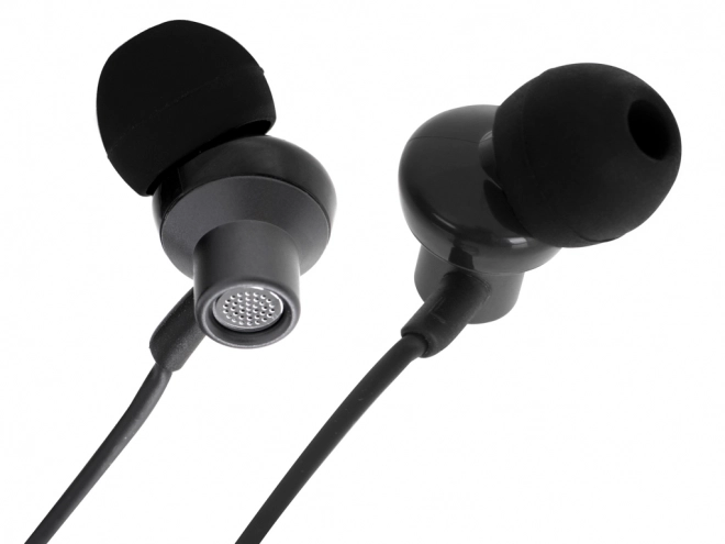 sorte kablede hovedtelefoner med 3,5 mm jackstik