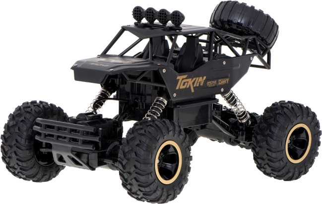 RC rock crawler 4WD 1:12 metal – Sort