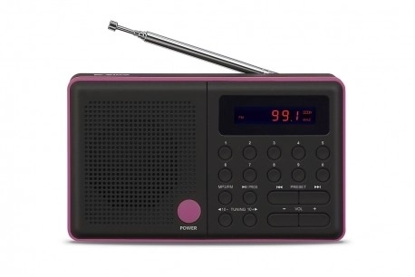 Radio Pliszka USB FM sort