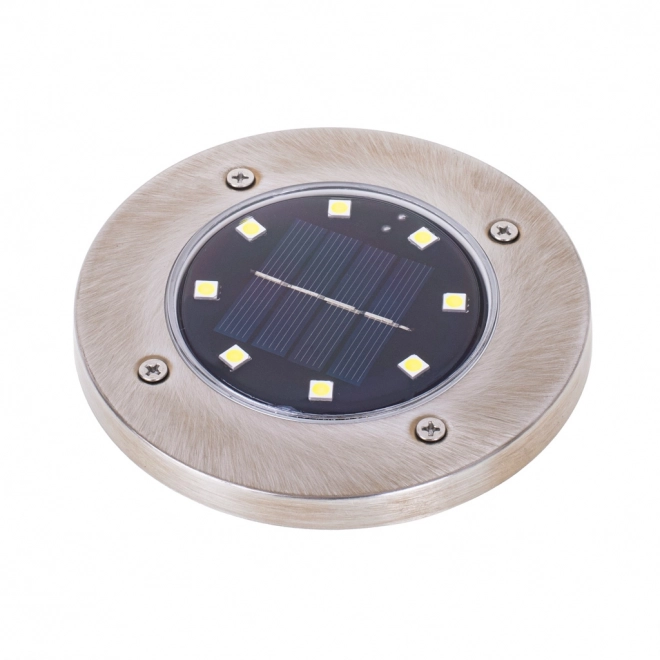 Havesolcellebelysning 8 LED 4 stk - varm hvid