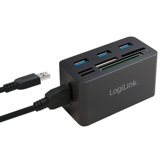 LogiLink USB hub og kortlæser