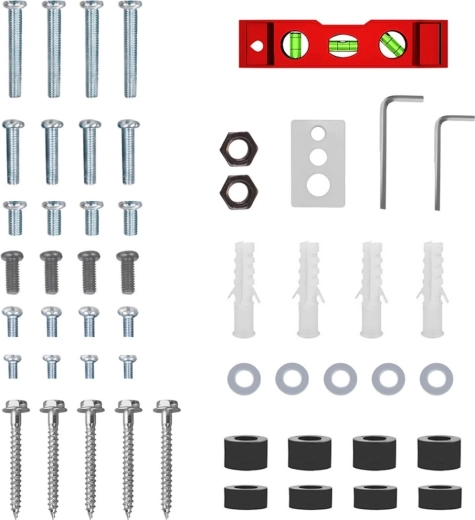 Inkluderer monteringssystem