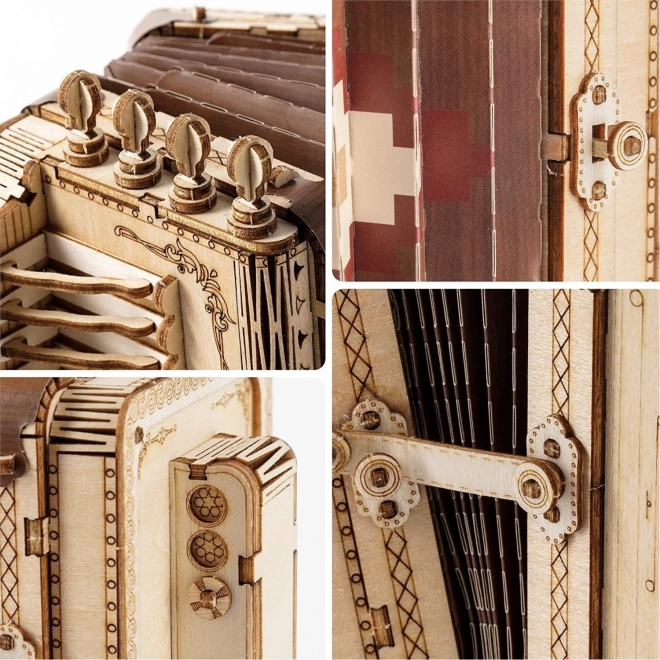 Harmonika - 3D træbyggesæt