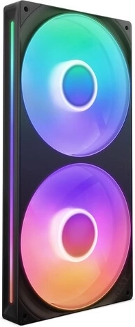 NZXT F280 RGB Core PWM sort dobbelt ventilator