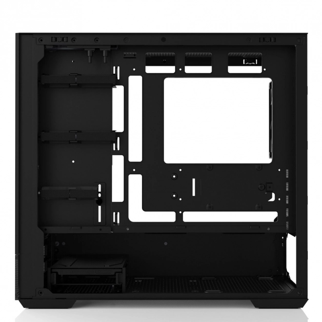 Kabinet P30 Air mATX Mini Tower med ARGB blæsere sort