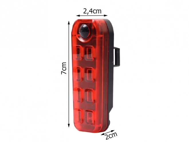 Bageste LED-lys til cykel med USB-opladning