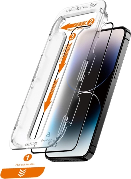 Hærdet glas EasyShield 2‑pak til iPhone 14 Pro