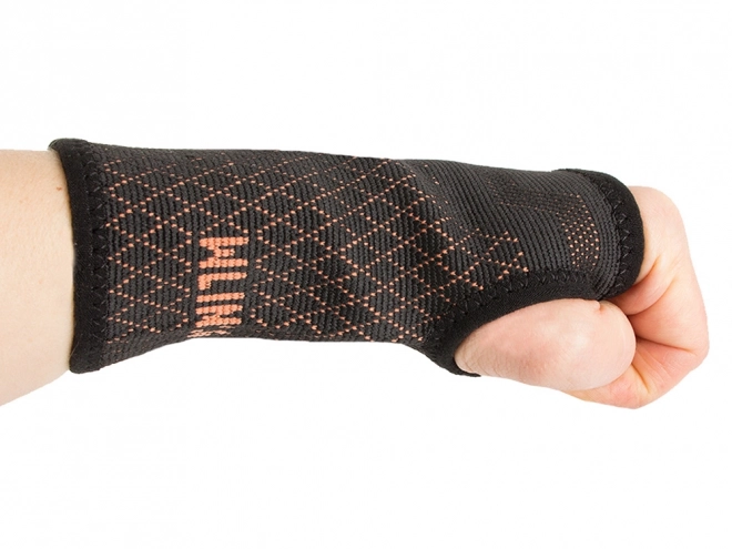 Elastisk håndledsbandage med kobberstøtte