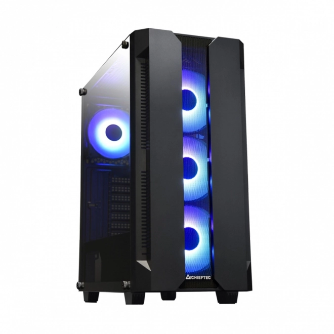 Skab Midi Tower CHIEFTEC Hunter med 4x RGB ventilatorer