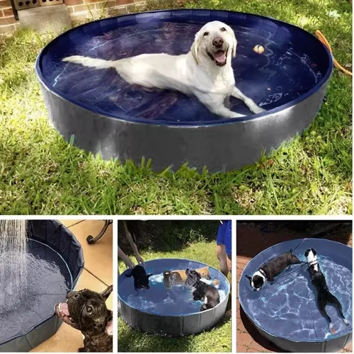 Sammenklappelig hundepool/kennelo 100x30 Purlov 20929