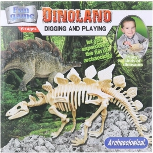 Udhugning Stegosaurus - Dinosaur Udgravningslegetøj
