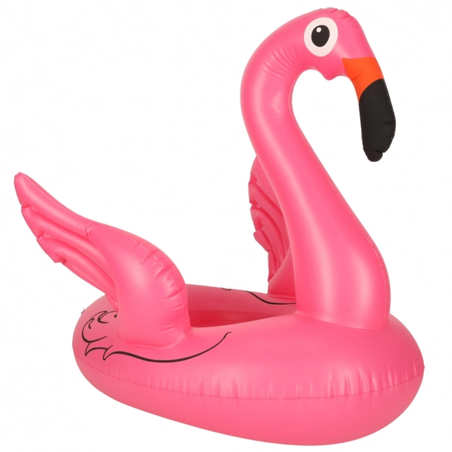 Oppustelig børne ponton ring flamingo