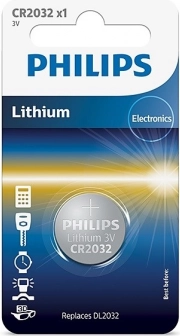 Lithium knapcellebatteri CR2032 3 V