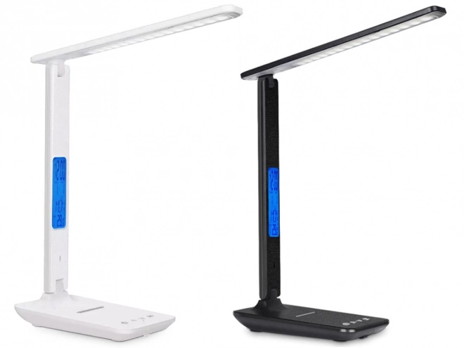 Moderne skolebordslampe med USB og Qi-opladning