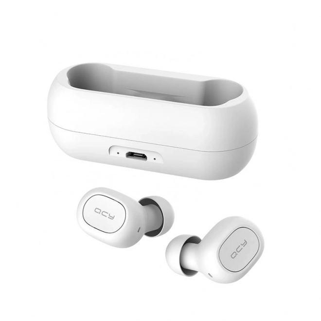 Trådløse høretelefoner TWS QCY T1C Bluetooth V5.0 (hvid)