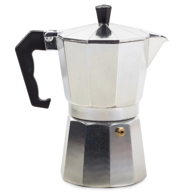 Moka kedel 6 kopper 300 ml aluminium