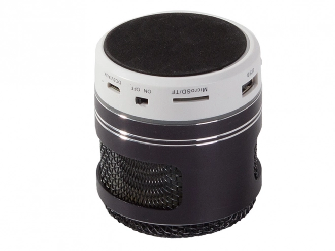 Bluetooth højttaler mini trådløs mp3 radio fm bærbar usb microsd – sort