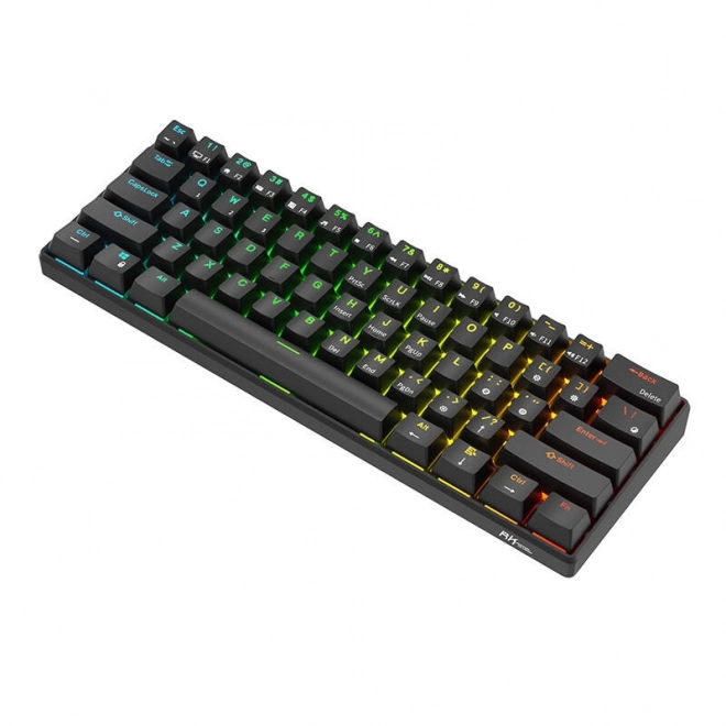 Mekanisk tastatur Royal Kludge RK61 RGB med røde kontakter