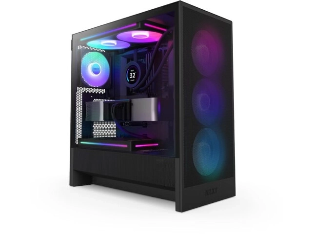 Computerkabinet H5 FLOW RGB Mid Tower Sort