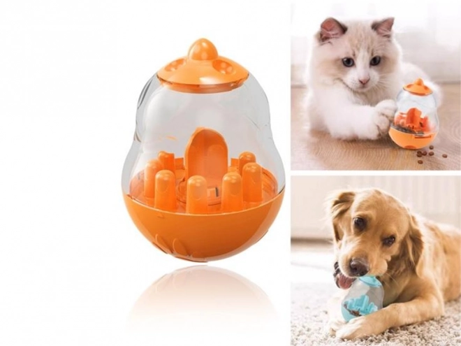 Interaktiv godbidsdispenser til hunde
