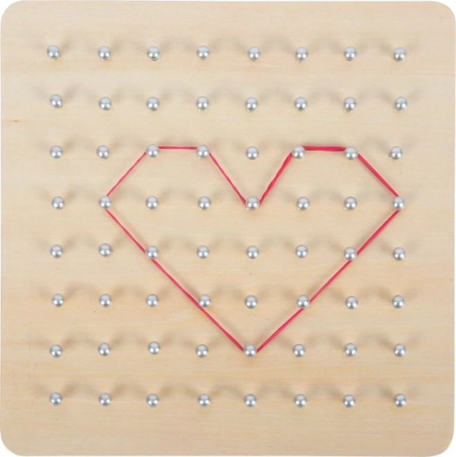 Small Foot Træbræt Geoboard