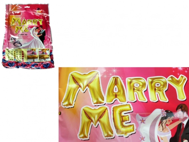 Ballonsæt MARRY ME