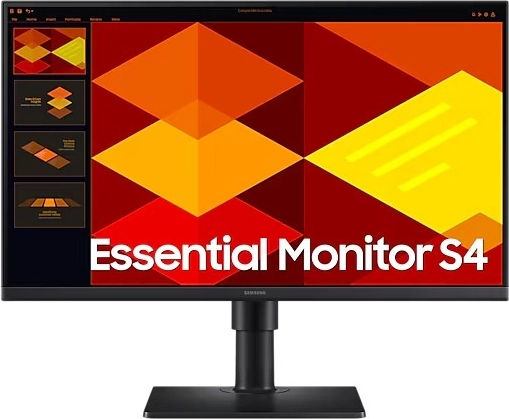Monitor 24" IPS FHD 100 Hz med højdejustering og pivot, højttalere