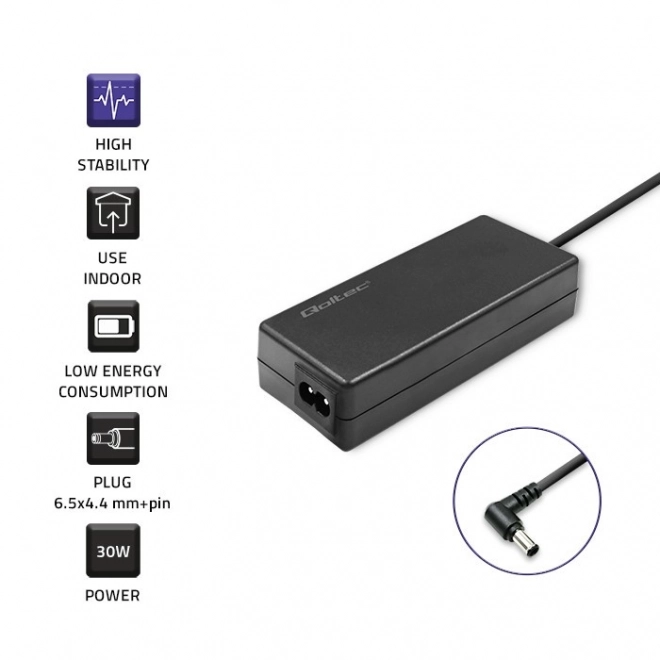 Strømadapter til Samsung-skærm 30W med kabel