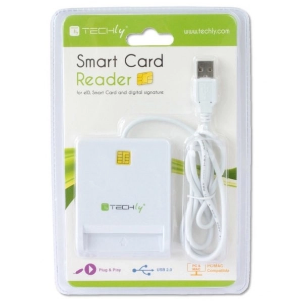 USB Smart kortlæser hvid