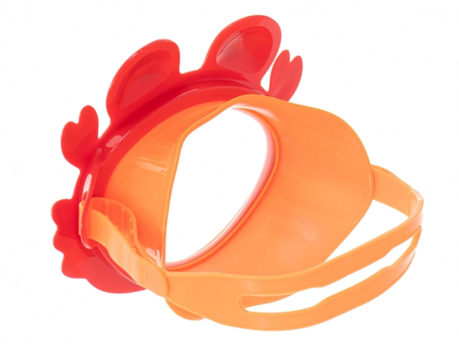 Børnesvømmebriller med krabbemaske