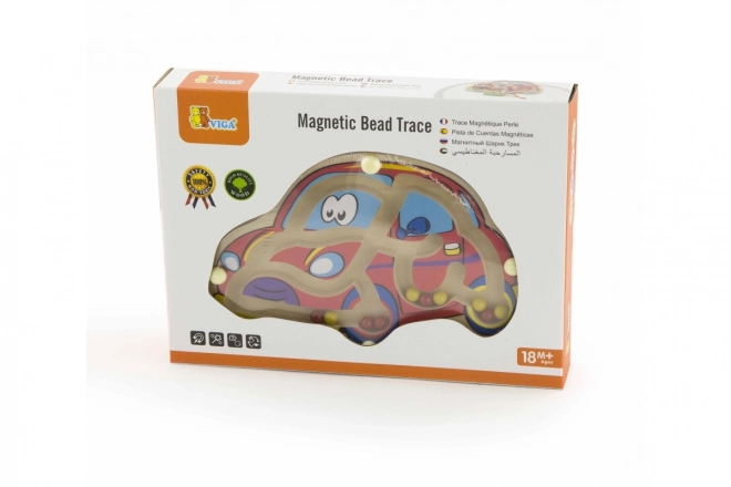Magnetisk labyrint Bil