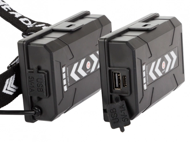 Professionel pandelampe med LED Cree XHP360 Powerbank Zoom fra Bailong