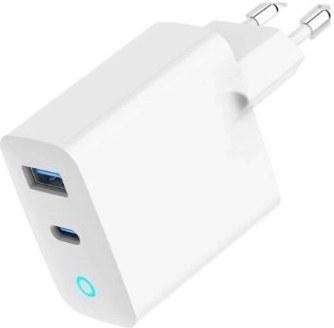Kompakt GaN‑konstruktion med LED‑indikator